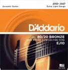 D'ADDARIO EJ-10 Bronze 80/20