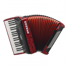   7/8  Hohner A16431 The New BRAVO III 80 Red
